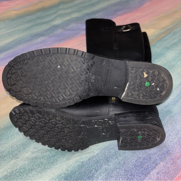 Timberland Black Leather Riding Boots - Picture 8 of 9